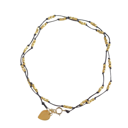 Thai Trail Anklet - Gold