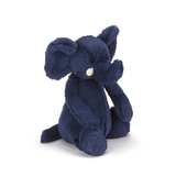 Bashful Blue Elephant-Medium