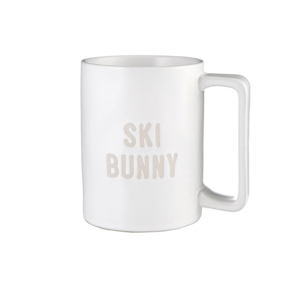 Face To Face Tall Coffee Mug - Ski Bunny