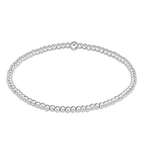 Classic Sterling 2.5mm Bead Bracelet