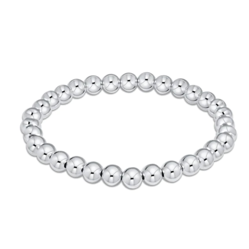 Classic Sterling 6mm Bead Bracelet