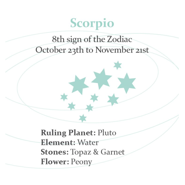 Small Pendant Zodiac Silver - Scorpio