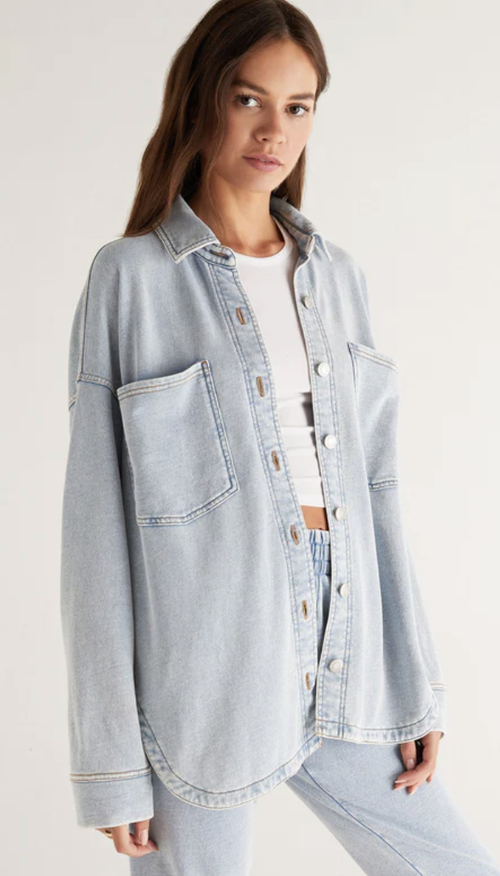 All Day Knit Denim Jacket