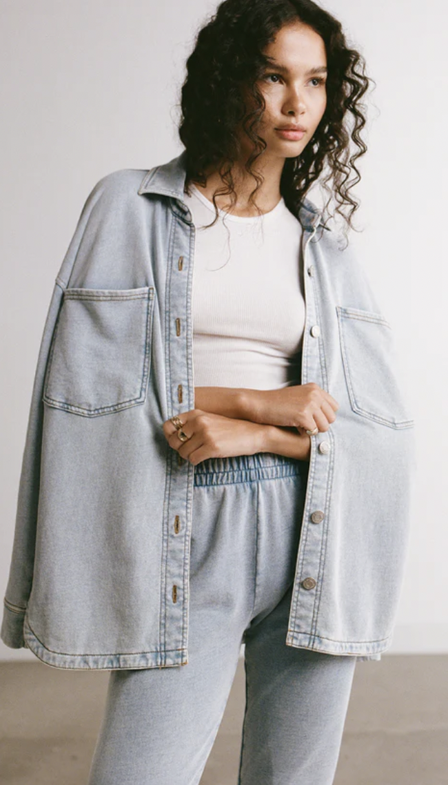 All Day Knit Denim Jacket