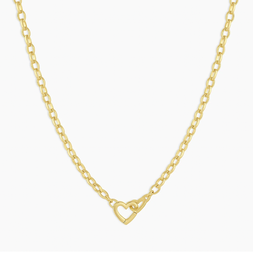 Parker Heart Mini Necklace - Gold