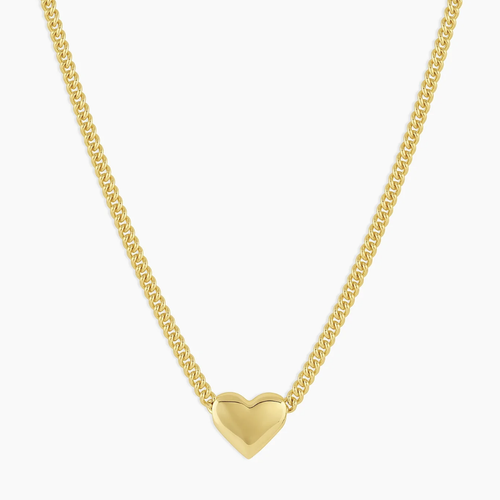 Lou Heart Charm Necklace
