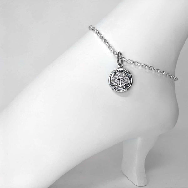 Signature Rolo 3mm Anklet - 9" Silver