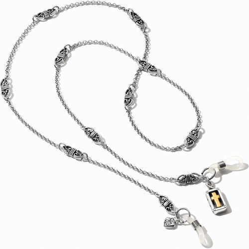 Eternity Cross Eyeglass Chain