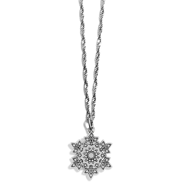 Glint Snowflake Necklace