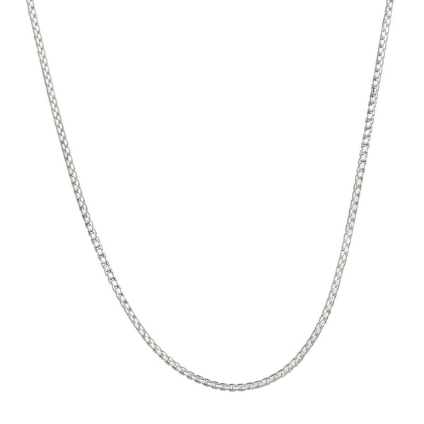 Rounded Box Chain - 2.0mm 16"