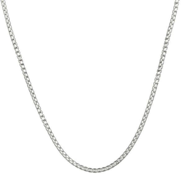 Rounded Box Chain - 3.0mm 18"