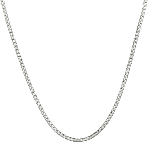 Rounded Box Chain - 3.0mm 16"