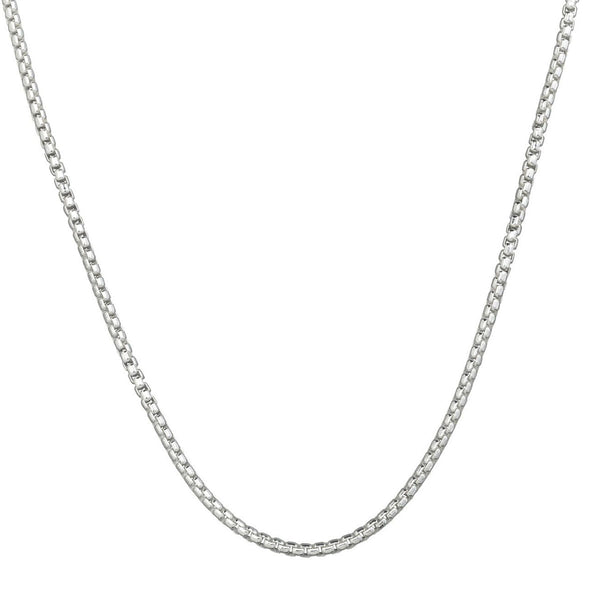 Rounded Box Chain - 3.0mm 16"