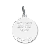 Medium Pendant - Sand Dollar